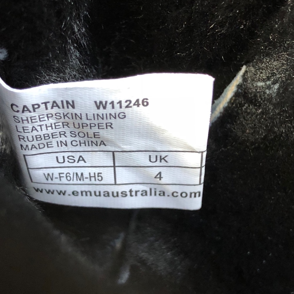 EMU Australia Captain Women's Boots - Picture 8 of 8